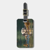 なびくシーオター ラゲッジタグ (正面縦)