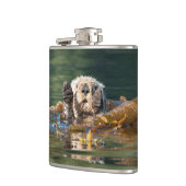 なびくシーオッター フラスク (左)