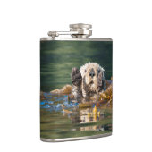 なびくシーオッター フラスク (右)