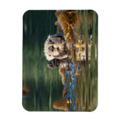 なびくシーオッター マグネット (縦)