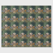 なびくシーオッター ラッピングペーパー (フラット)