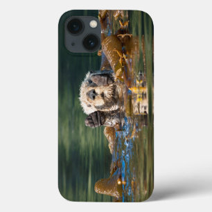 なびくシーオッター iPhone 13ケース