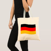 なびくドイツ国旗 トートバッグ (正面(商品))