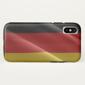 なびくドイツ国旗 –  Case-Mate iPhoneケース (裏面(横))