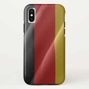 なびくドイツ国旗 –  iPhone X ケース