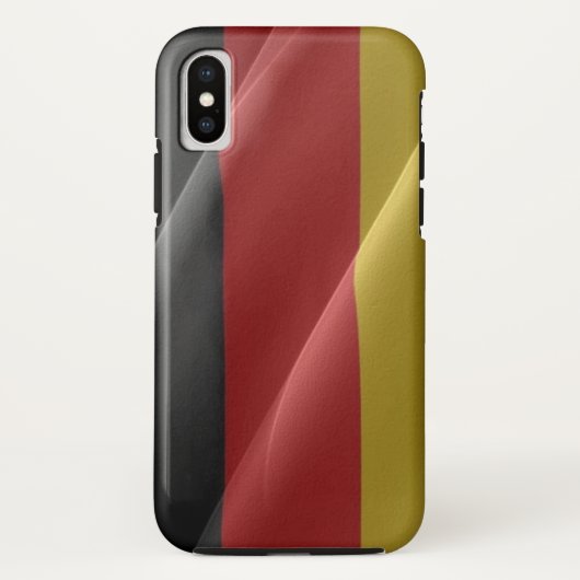 なびくドイツ国旗 –  Case-Mate iPhoneケース (裏面)