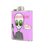 なびくフレンドリーエイリアンサンダー_コーブ フラスク (左)