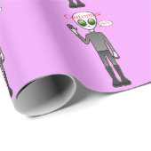 なびくフレンドリーエイリアンサンダー_コーブ ラッピングペーパー (ロールコーナー)