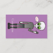 なびくフレンドリーエイリアンサンダー_コーブ 名刺 (裏面)