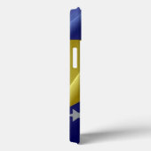 なびくボスニア・ヘルツェゴビナ国旗 –  Case-Mate iPhoneケース (裏面 / 右)