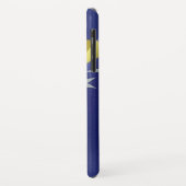 なびくボスニア・ヘルツェゴビナ国旗 –  Case-Mate iPhoneケース (裏面/左)