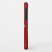 なびくモンテネグロ国旗 –  Case-Mate iPhoneケース (裏面/左)