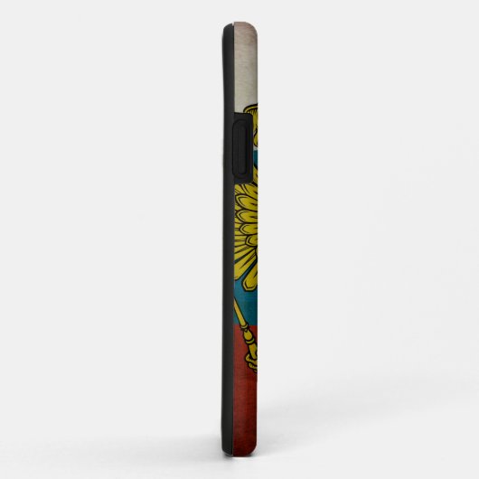 なびくロシア国旗 Case-Mate iPhoneケース (裏面/右)