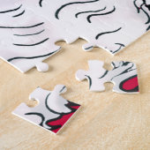 なびくヴィンテージサンタ ジグソーパズル (側面)