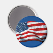 なびく星条 マグネット (正面/裏面)