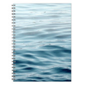 なびく水 ノートブック (正面)