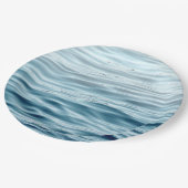なびく水 ペーパープレート (アングル)