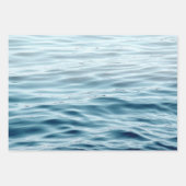 なびく水 ラッピングペーパーシート (正面)
