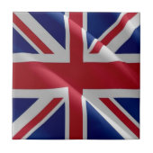 なびく王国統一された国旗， タイル (正面)