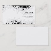 なびく蝶レイアウト 名刺 (正面/裏面)