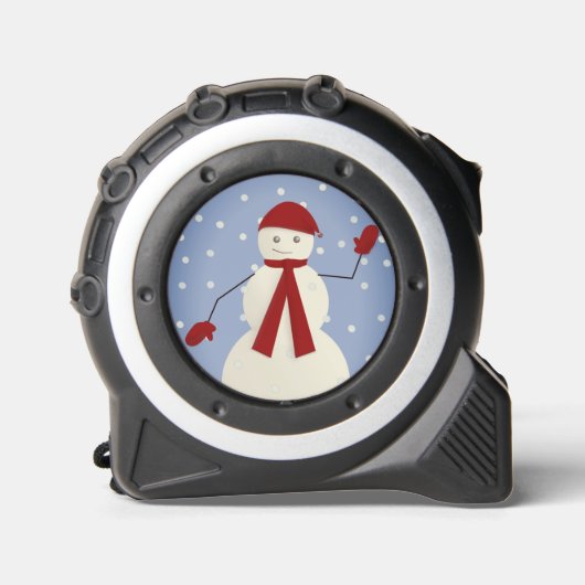 なびく雪だるまイン赤 メジャー (正面)