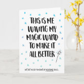 なびく魔法ワンドウ感じェットグェイすぐにカードを取得 カード (黄色い花)