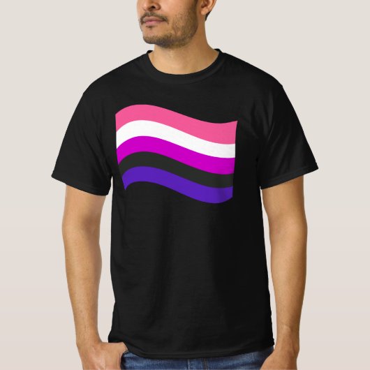 なびくTシャツ Tシャツ (正面)