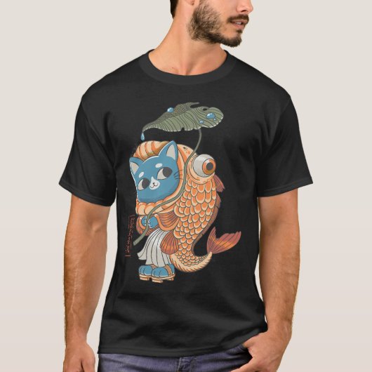 なまず妖怪 Tシャツ (正面)