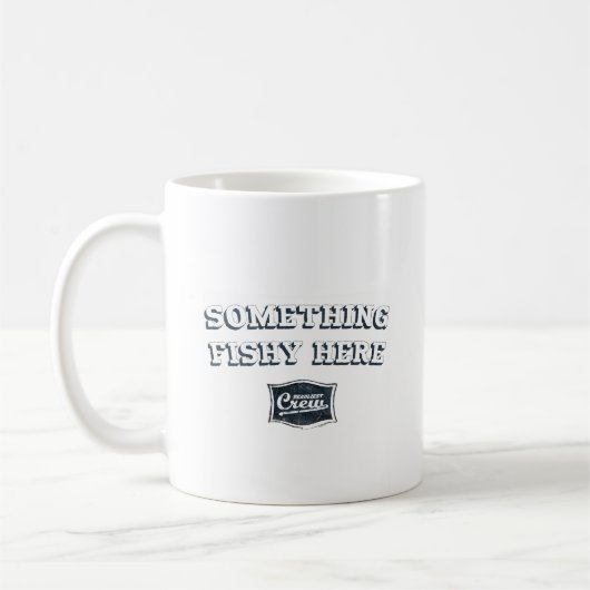 なま臭い何かはここに襲います コーヒーマグカップ (左)