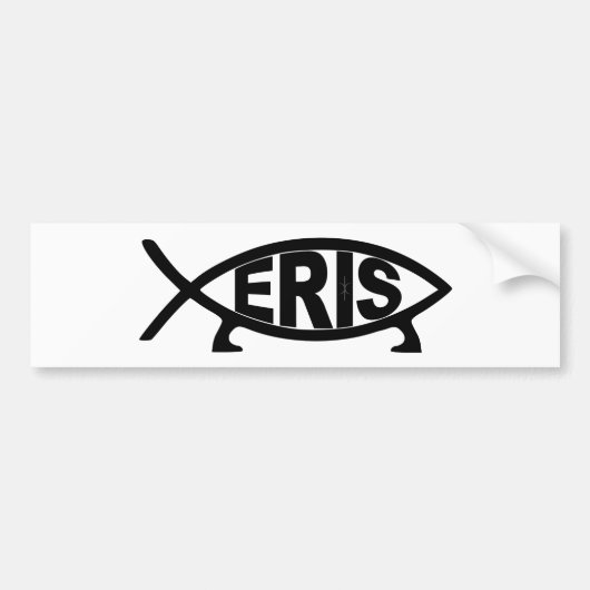 なま臭いEris バンパーステッカー (正面)