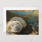 なめくじ郵便 ポストカード (正面/裏面)