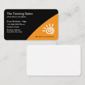 なめしサロンモダン名刺 名刺 (正面/裏面)