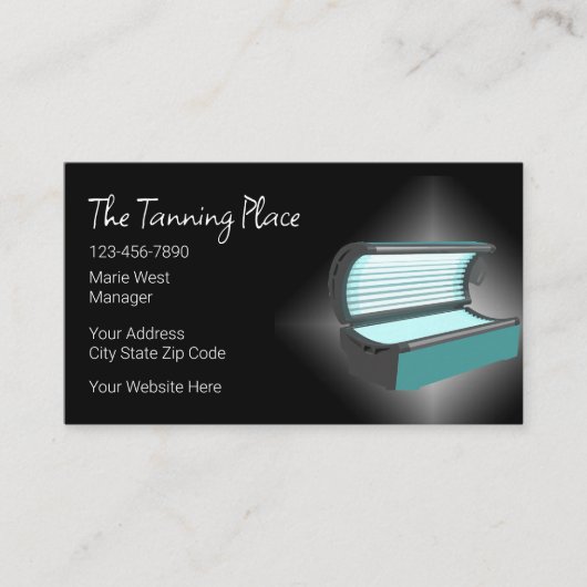 なめしサロンモダン名刺 名刺 (正面)