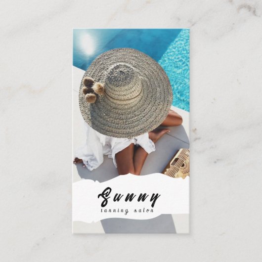 なめしサロン名刺 名刺 (正面)