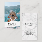 なめしサロン名刺 名刺 (正面/裏面)