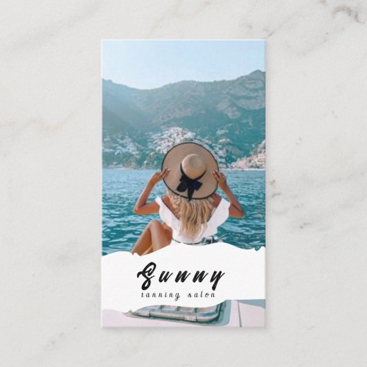 なめしサロン名刺 名刺 (正面)