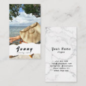 なめしサロン名刺 名刺 (正面/裏面)