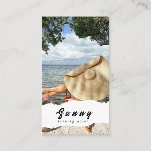 なめしサロン名刺 名刺 (正面)