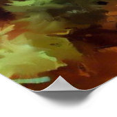 なめらかなコリー犬 ポスター (角)