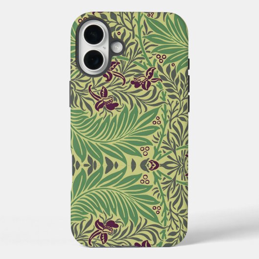 なめらかなフローラルパターンで空間を変身させよう Case-Mate iPhoneケース (裏面)