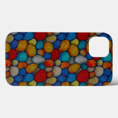 なめらかな小石のミニマルな自然石のデザイン Case-Mate iPhoneケース (裏面 (横))