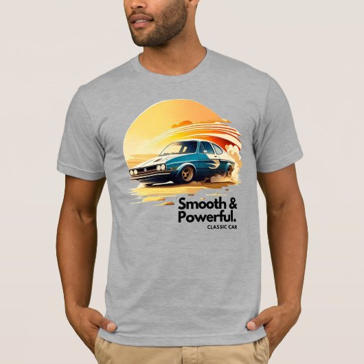 なめらかな文字のバックプリントTシャツ Tシャツ (正面)