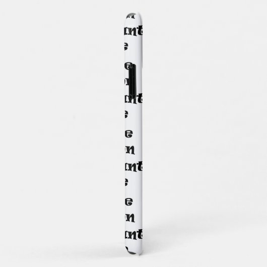 なりたい人になれ Case-Mate iPhoneケース (裏面/右)