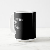 なりたかった自分を思い出そう - モチベーションの引用 コーヒーマグカップ (正面左)