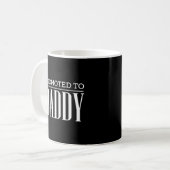 なるお父さんにパパの父の日促進される コーヒーマグカップ (正面左)