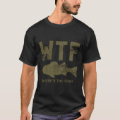 なんだこの魚男_女 Tシャツ (正面)