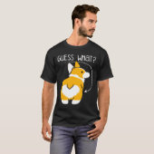 なんだっけコーギーのお尻 Tシャツ (正面フル)