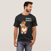 なんだろうコーギー Tシャツ (正面フル)
