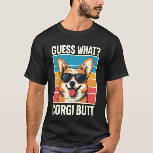 なんだコーギーのお尻? 1 Tシャツ (正面)