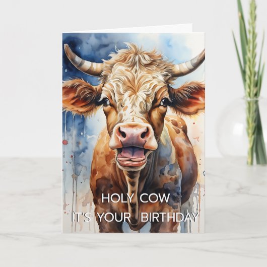 なんてこった誕生日! カード (正面)